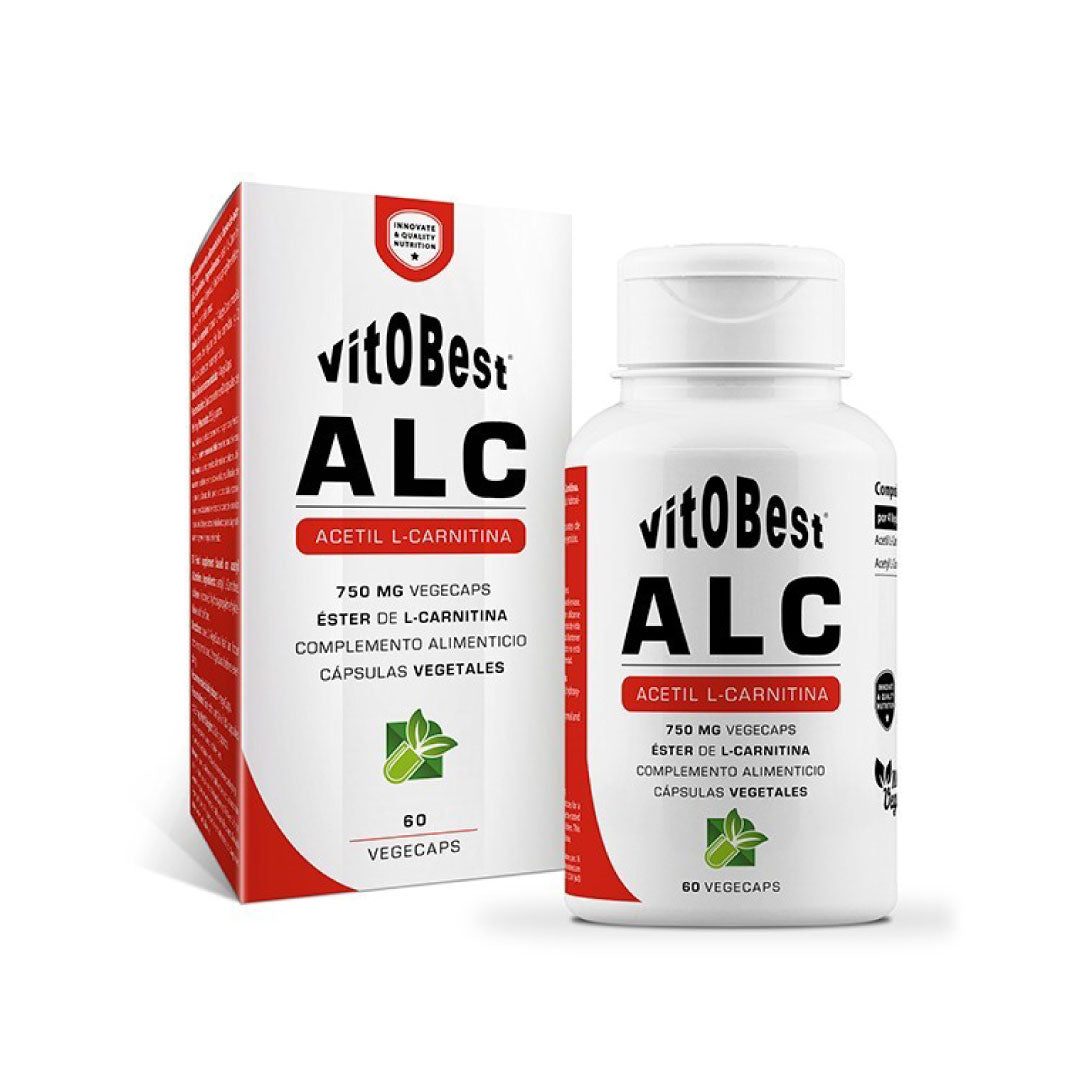 ALC (Acetil L-Carnitina) 60 cápsulas vegetales de Vitobest