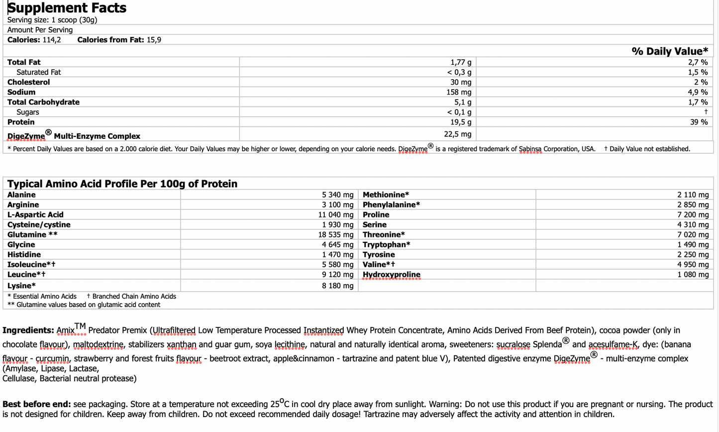 Proteína Predator 2kg de Amix