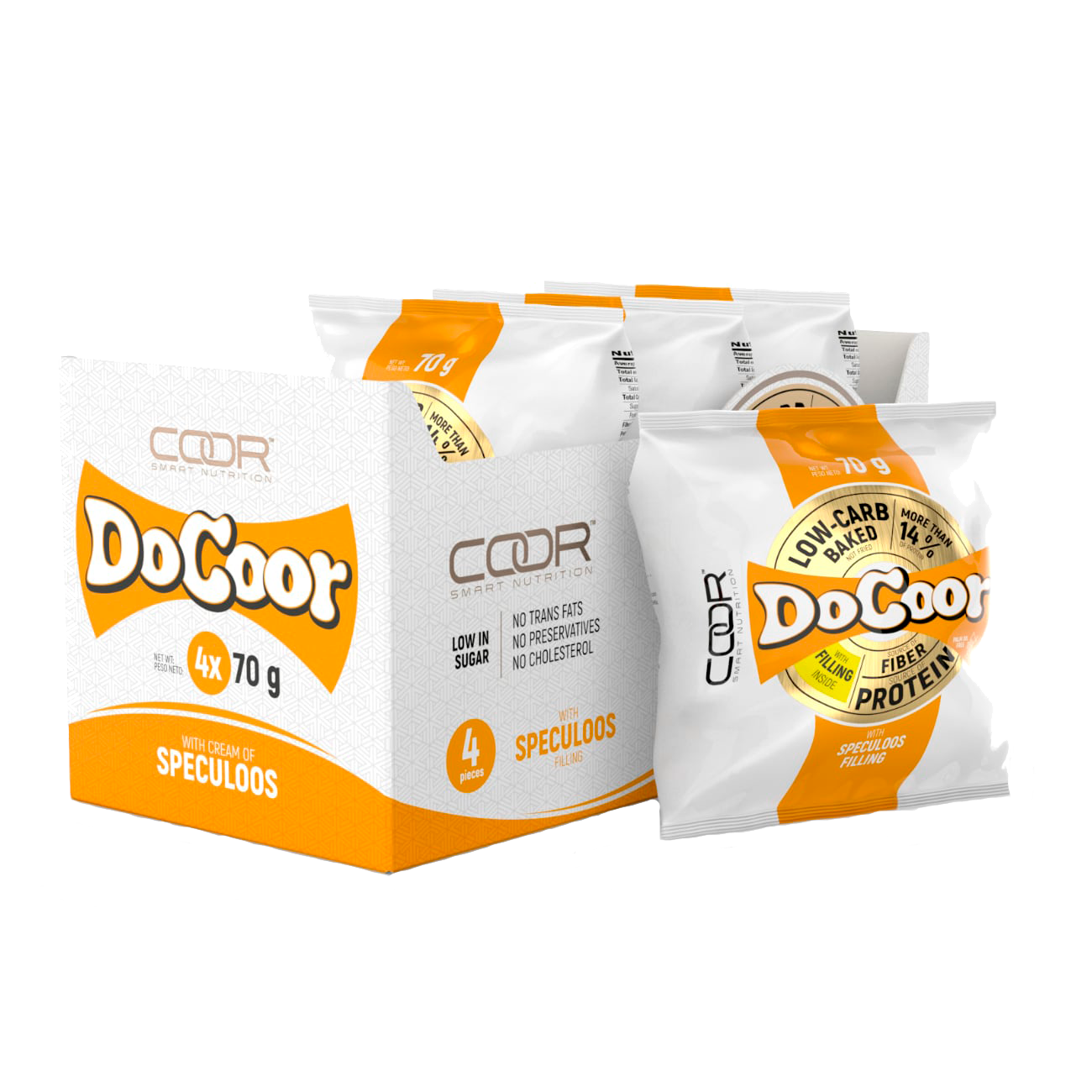 Donuts COOR Crema de Spéculoos Caja de 4 unidades