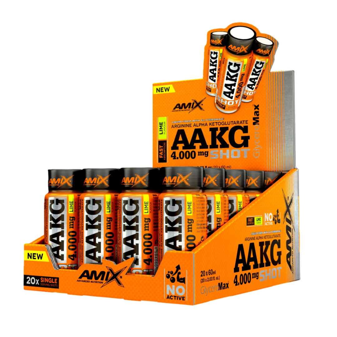 Pre-entreno sabor Lima 4000mg AAKG SHOT 20*60ml