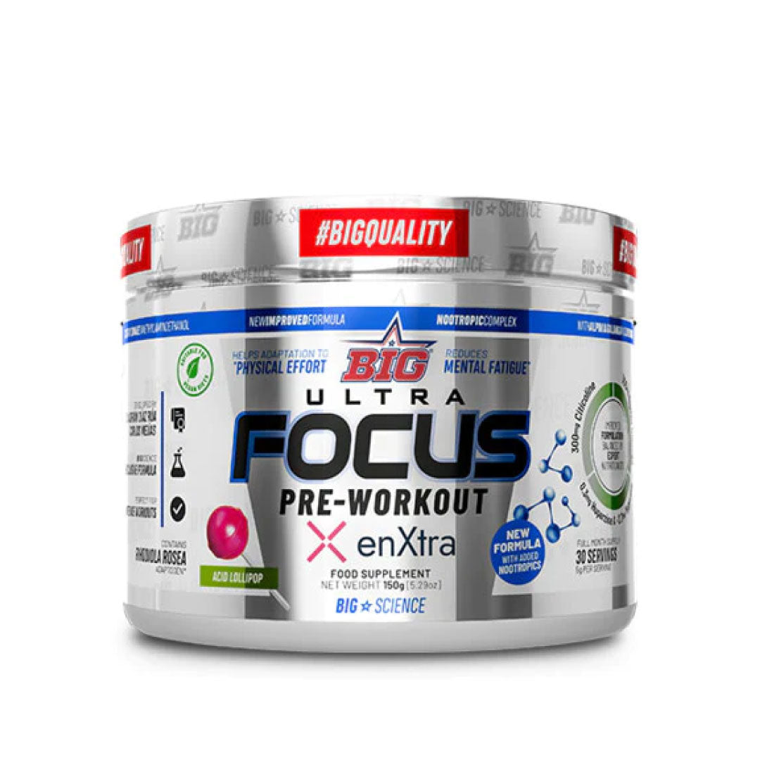 Pre-Entreno Ultra Focus 150g de Big
