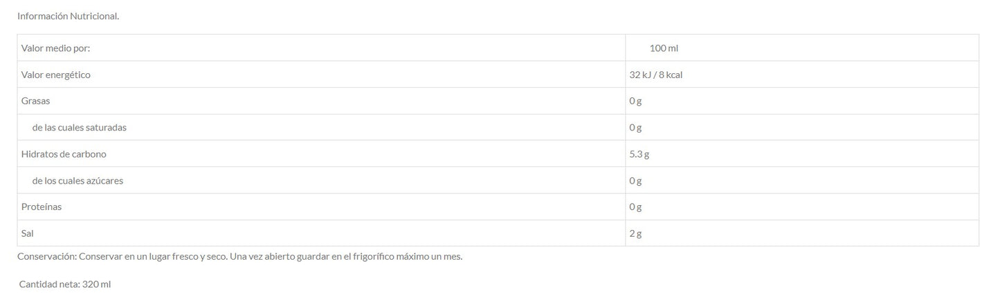 Salsa Barbacoa 320ml Servivita