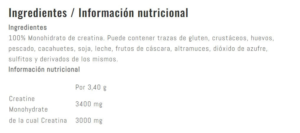 Creatina Premium Creatine 375g Creapure