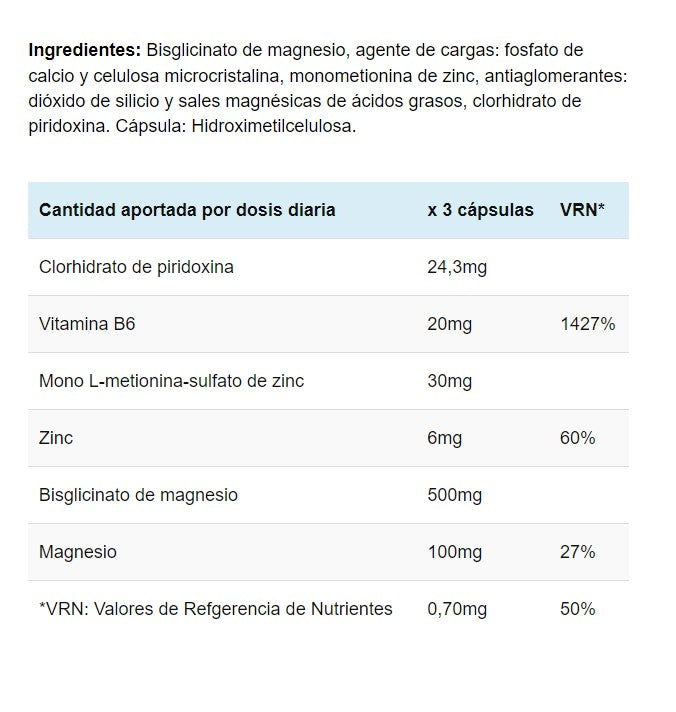 ZMA 90 cápsulas de HP Nutrition