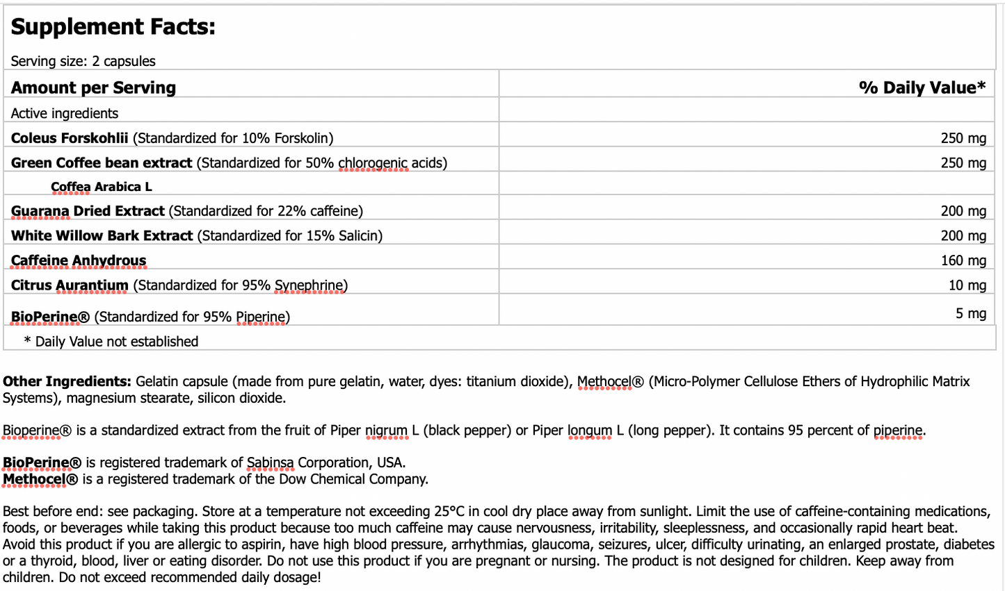 Termogénico ThermoCore 90 Caps