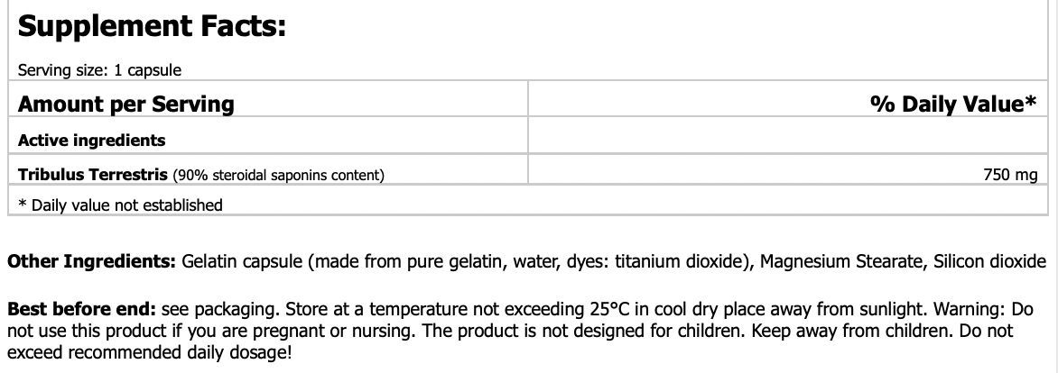 Tribulyn 90% 90 Caps