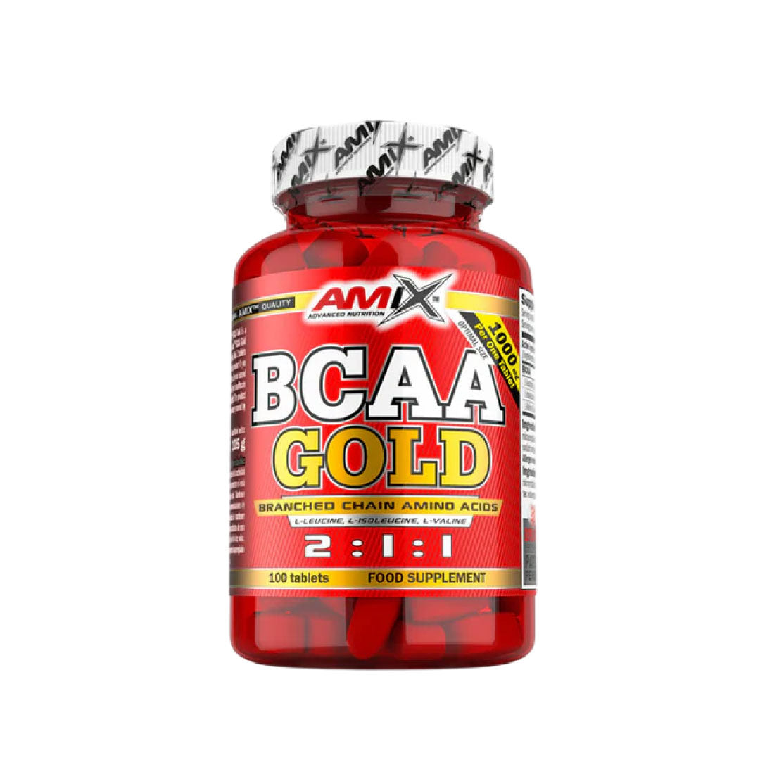 BCAA 2:1:1 Gold 100 Tabs de Amix