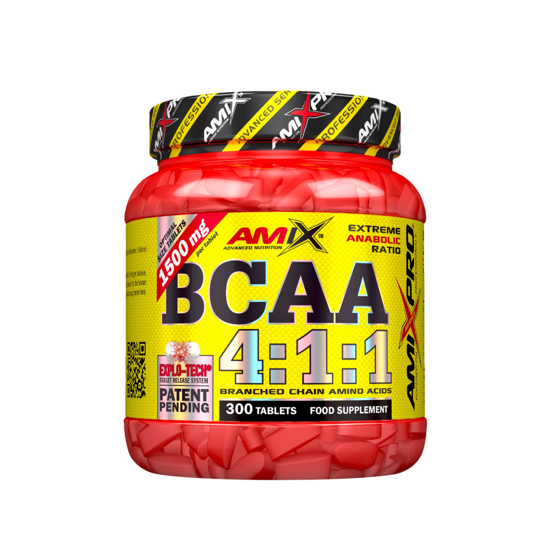 Aminoácidos BCAA 4:1.1 300 comprimidos de Amix Pro