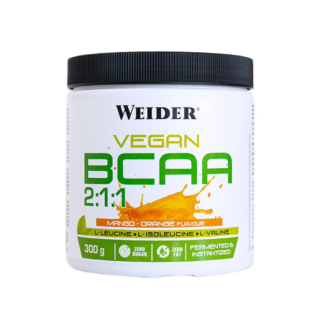 BCAA vegano 2:1:1 300g sabor mango-naranja de Weider