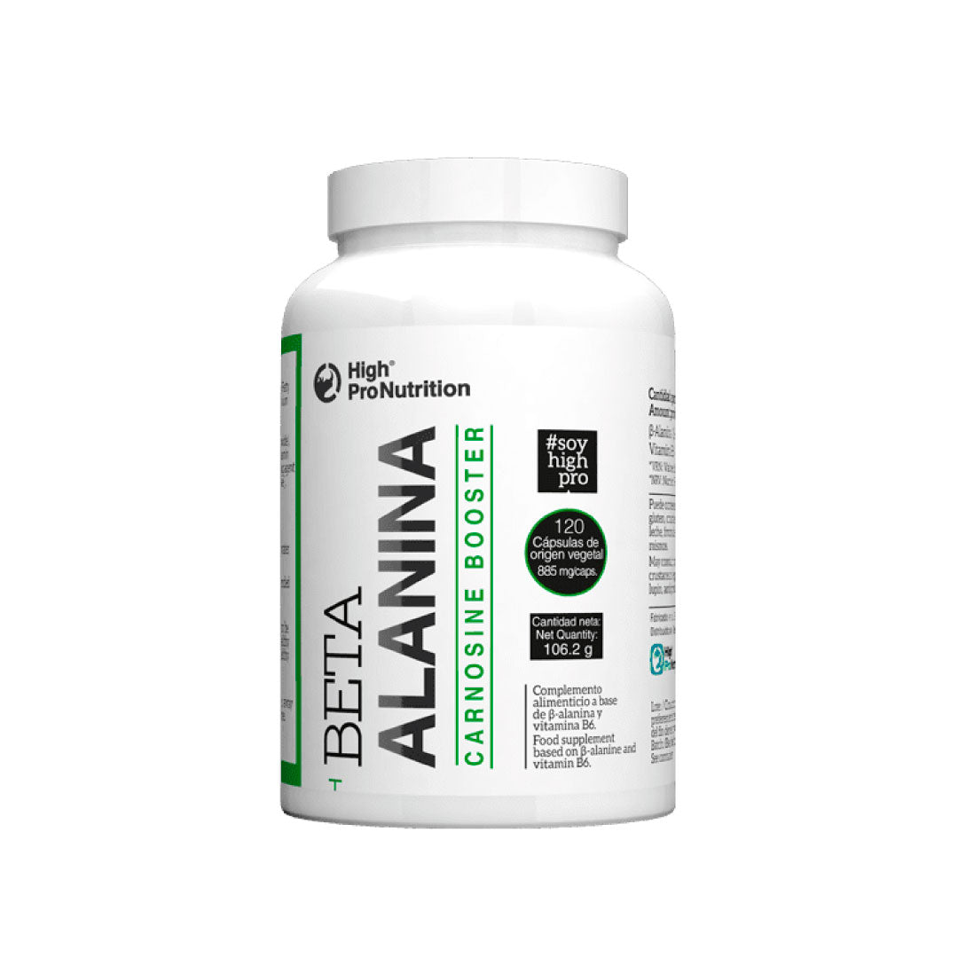 Beta Alanina 120 cápsulas de HP Nutrition