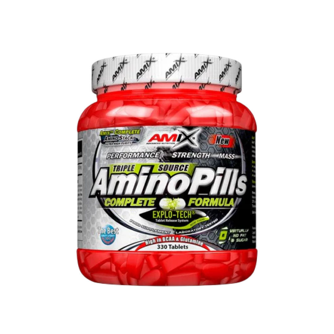 Aminoácidos en pastillas Amino Pills 330 comprimidos de Amix