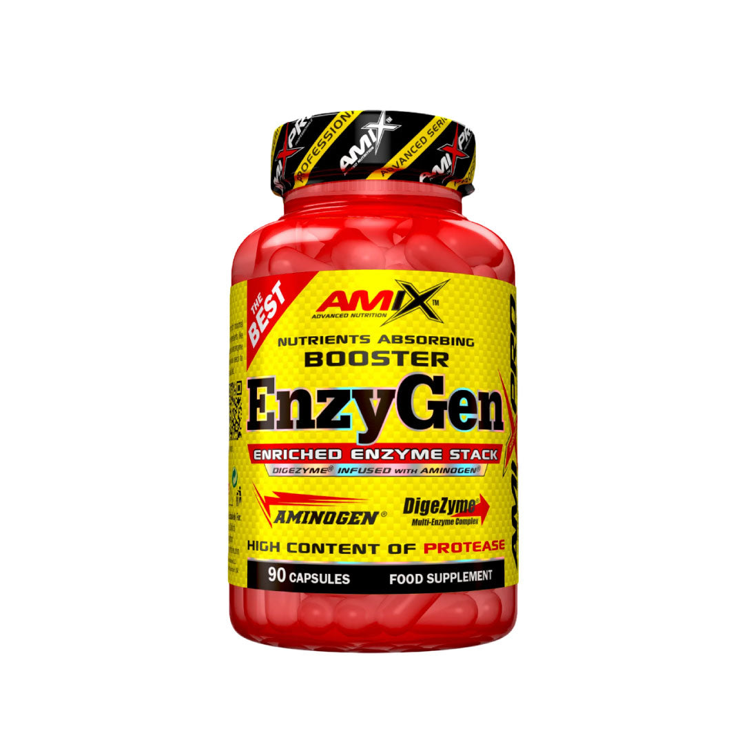 Suplemento para apoyar las funciones digestivas EnzyGen 90 Caps de Amix PRO