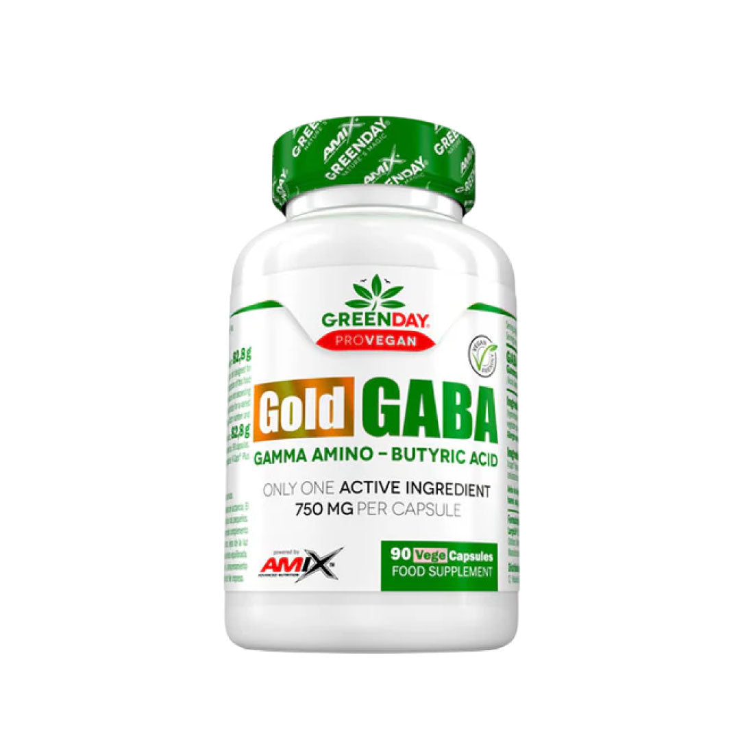 Aminoácidos Gold GABA ProVegan 90 Vcaps