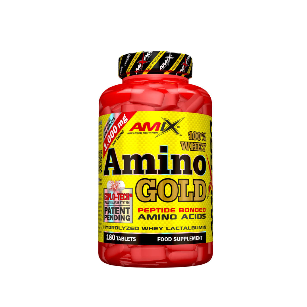 Aminoácidos Amino Gold 180 comprimidos de Amix Pro