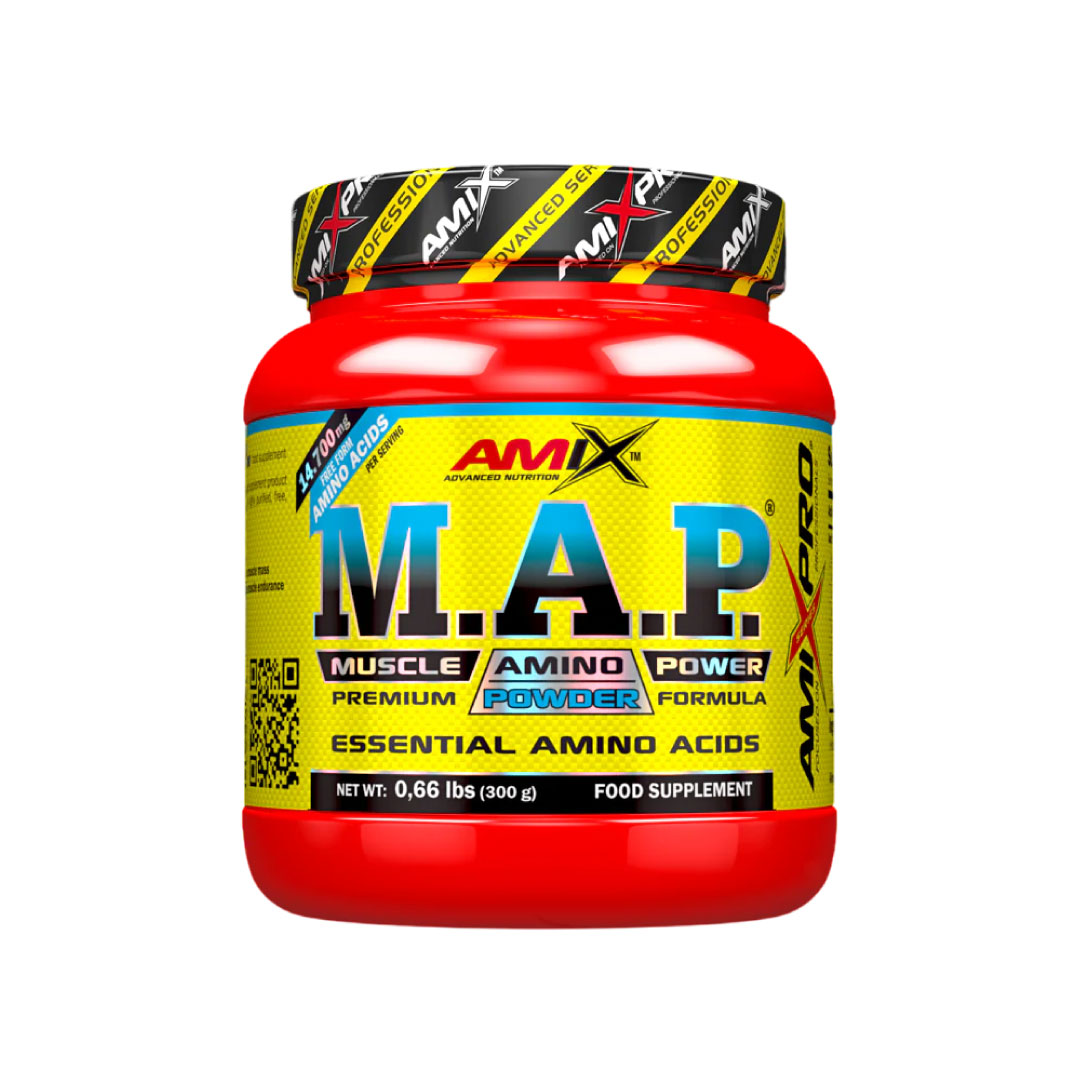 Aminoácidos MAP 300g natural (sin sabor) de Amix Pro