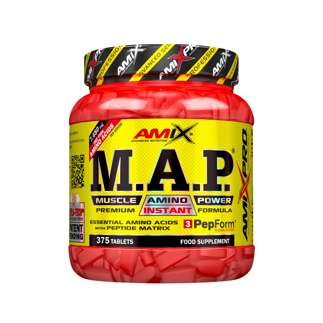 Aminoácidos MAP 375 comprimidos de Amix Pro