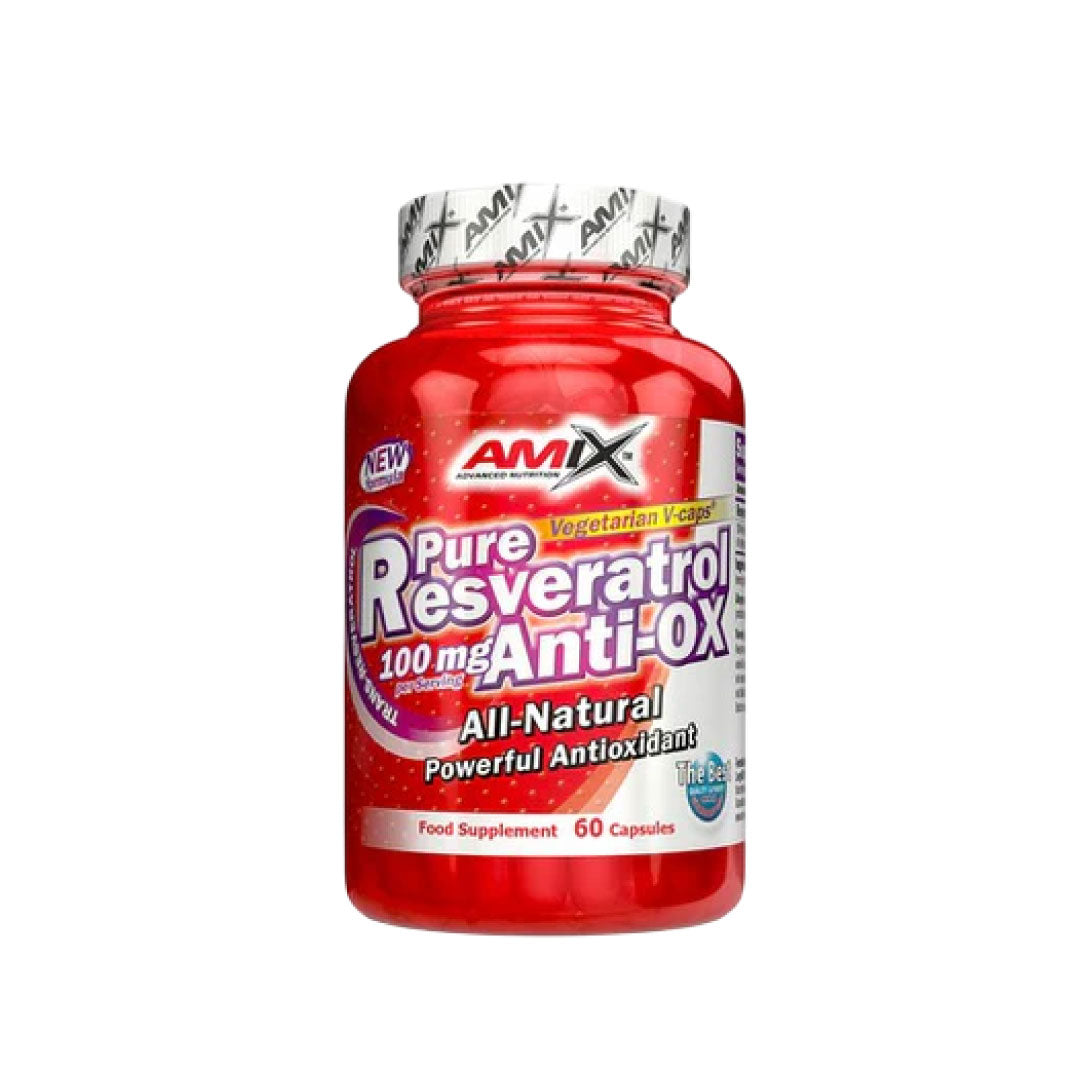 Antioxidante Pure Resveratrol 60 cápsulas vegetales de Amix