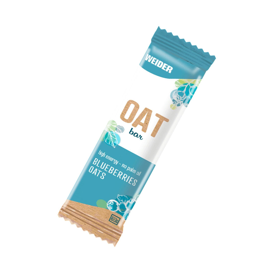 Barrita de avena sin aceite de palma (Caja de 20 unidades x 60g) de Weider