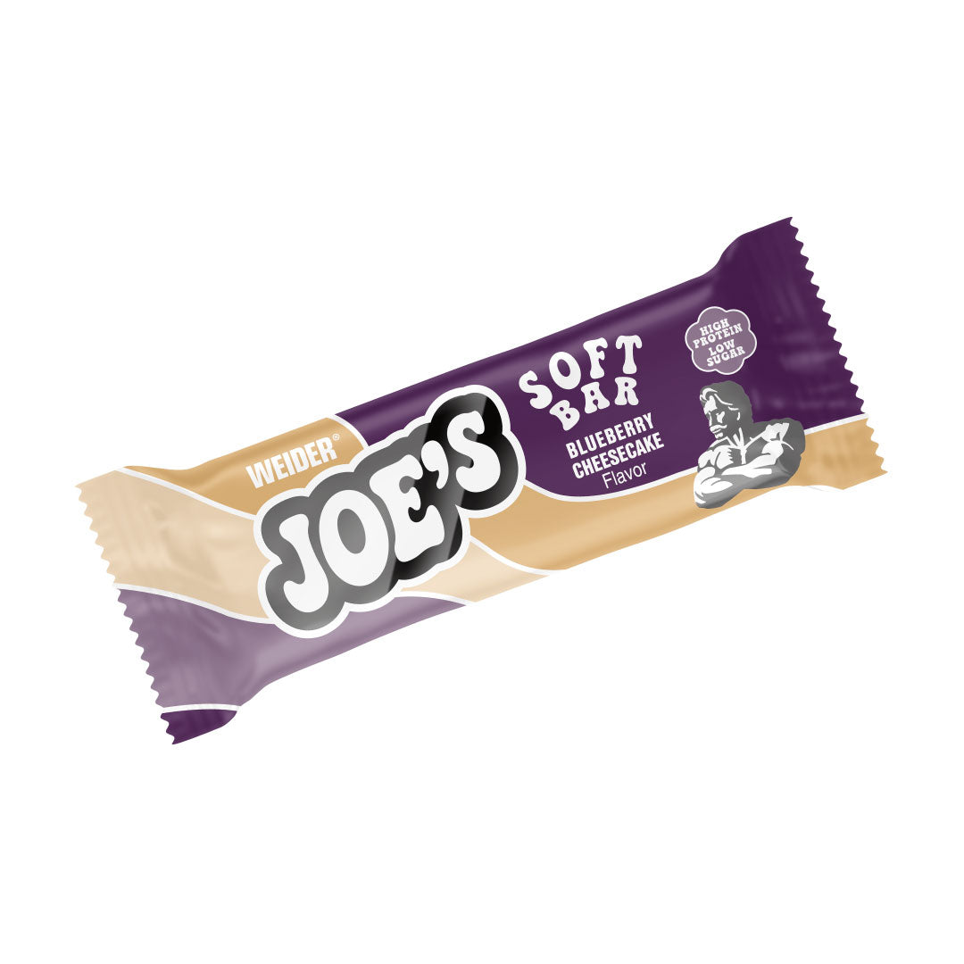 Barrita de proteínas Joe's soft bar (Caja de 12 unidades x 50g) de Weider