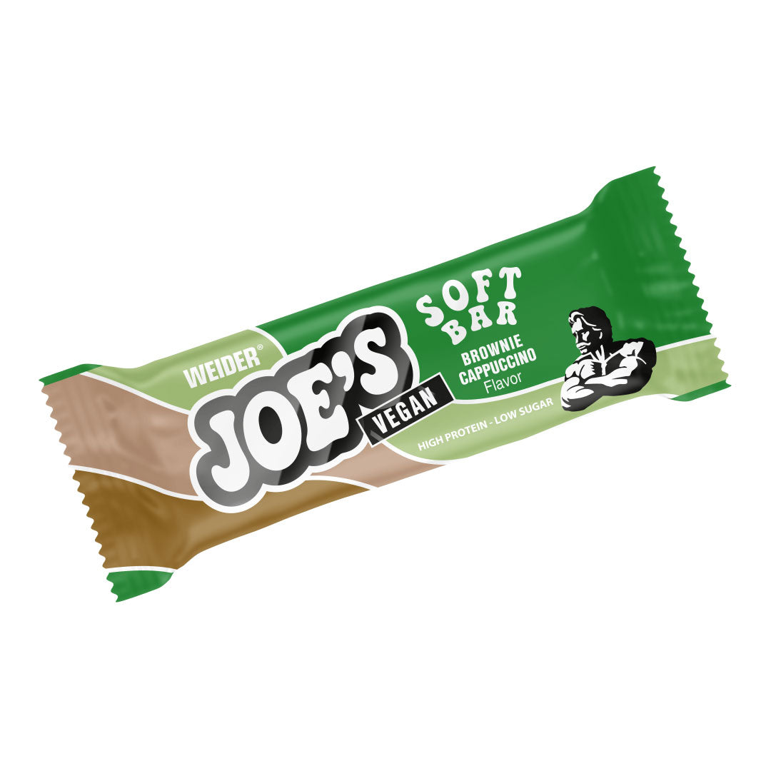 Barrita de proteínas vegana Joe's vegan bar (Caja de 12 unidades x 50g) de Weider