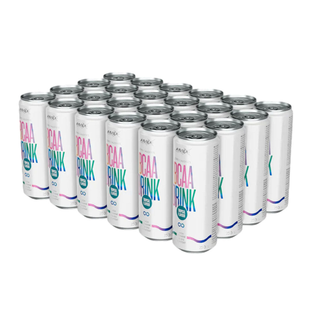 Bebida de BCAA (caja 24 uds de 250ml) sabor tropical de Amix