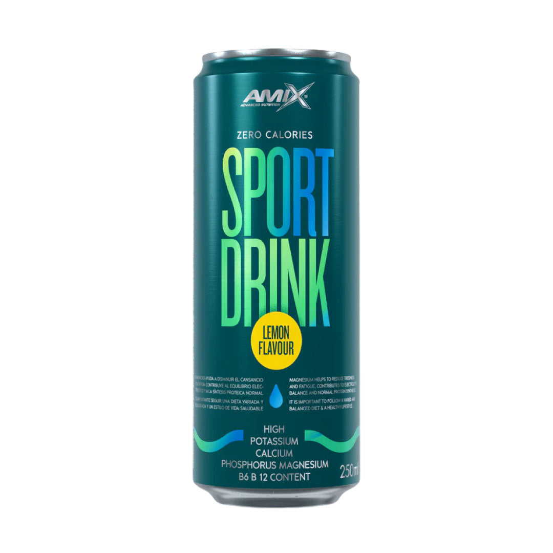 Bebida con electrolitos (caja 24 uds de 250ml) sabor limón de Amix