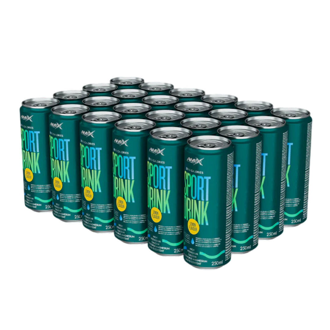 Bebida con electrolitos (caja 24 uds de 250ml) sabor limón de Amix