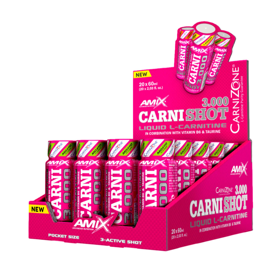 L-Carnitina 3000 Caja 20 uds/60ml CarniShot