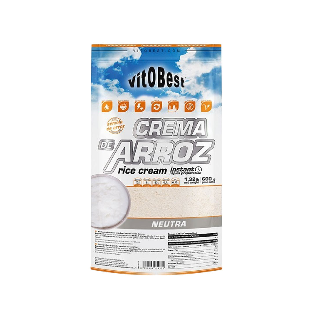 Crema de arroz 600g de Vitobest