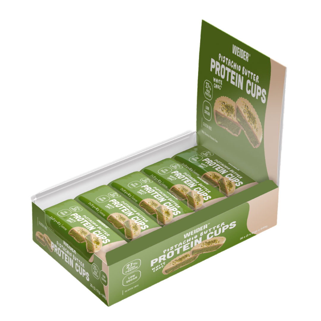 Cups proteicos (caja de 20 unidades de 42g) de Weider