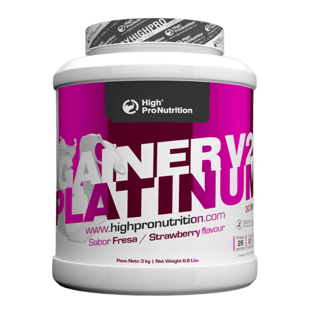 Gainer platinum V2 3kg de HP Nutrition
