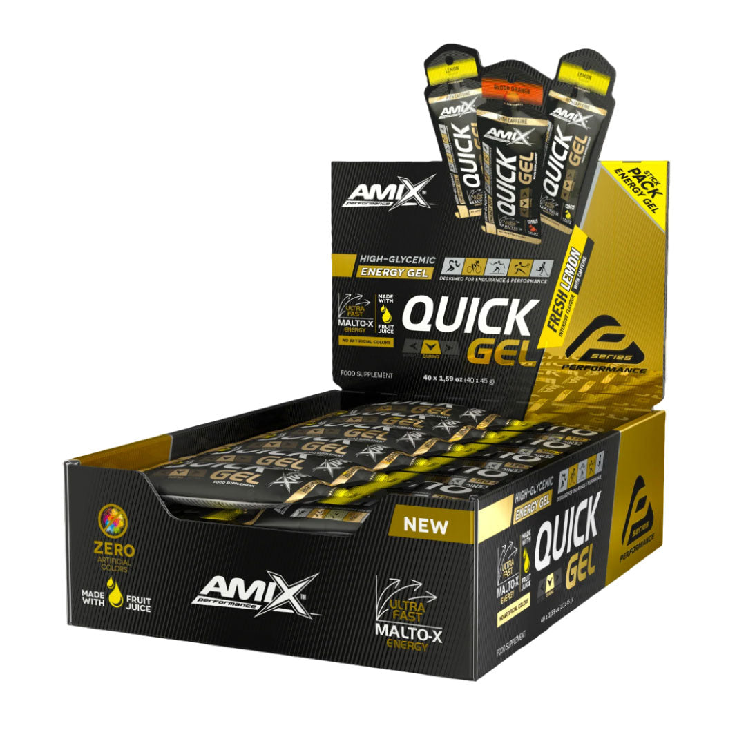 Gel de absorción rápida Quick (Pack de 40 * 45g) de Amix Performance