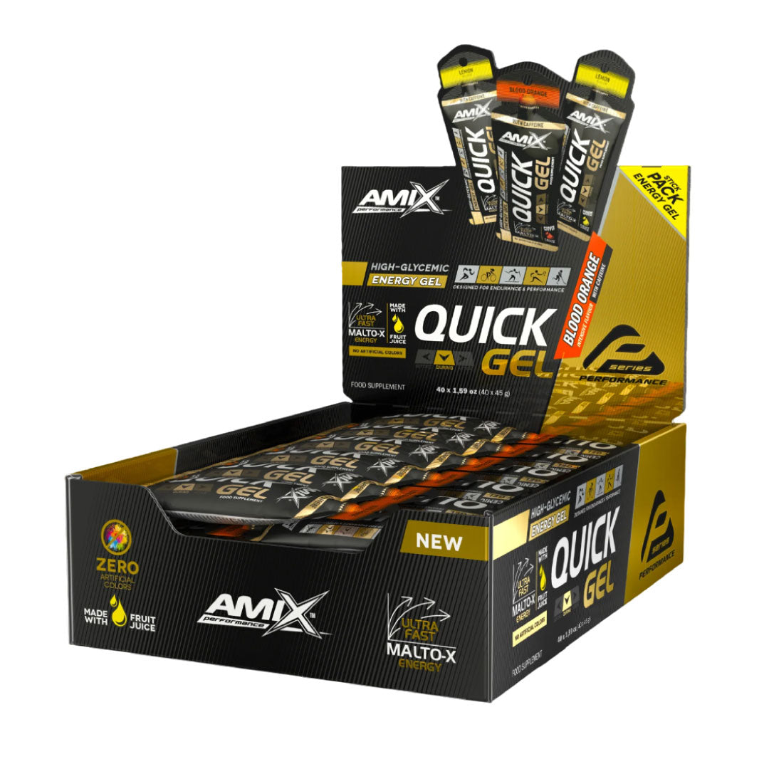 Gel de absorción rápida Quick (Pack de 40 * 45g) de Amix Performance