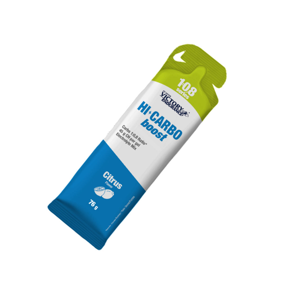 Gel Carbo boost (Pack de 12 geles * 76g) de Victory Endurance