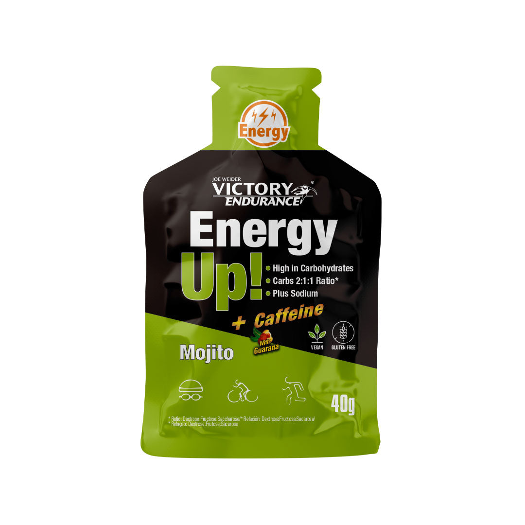 Gel ENERGY UP! con cafeína (pack 24 unidades de 40g) de Victory Endurance