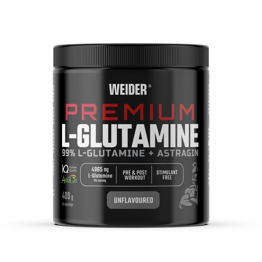 Glutamina premium con Astragin 400g de Weider
