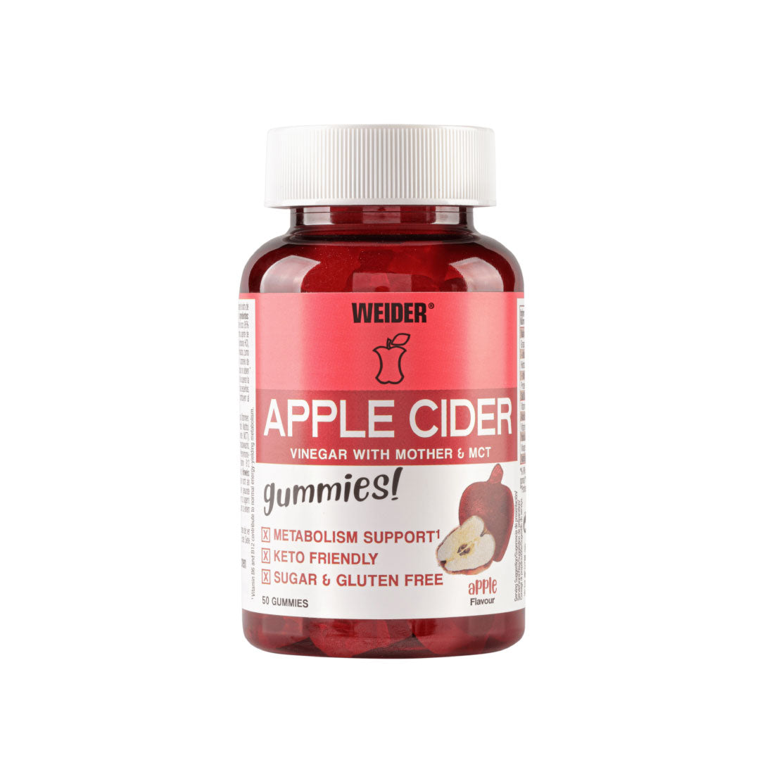 Gominolas de vinagre de manzana 50 unidades de Weider