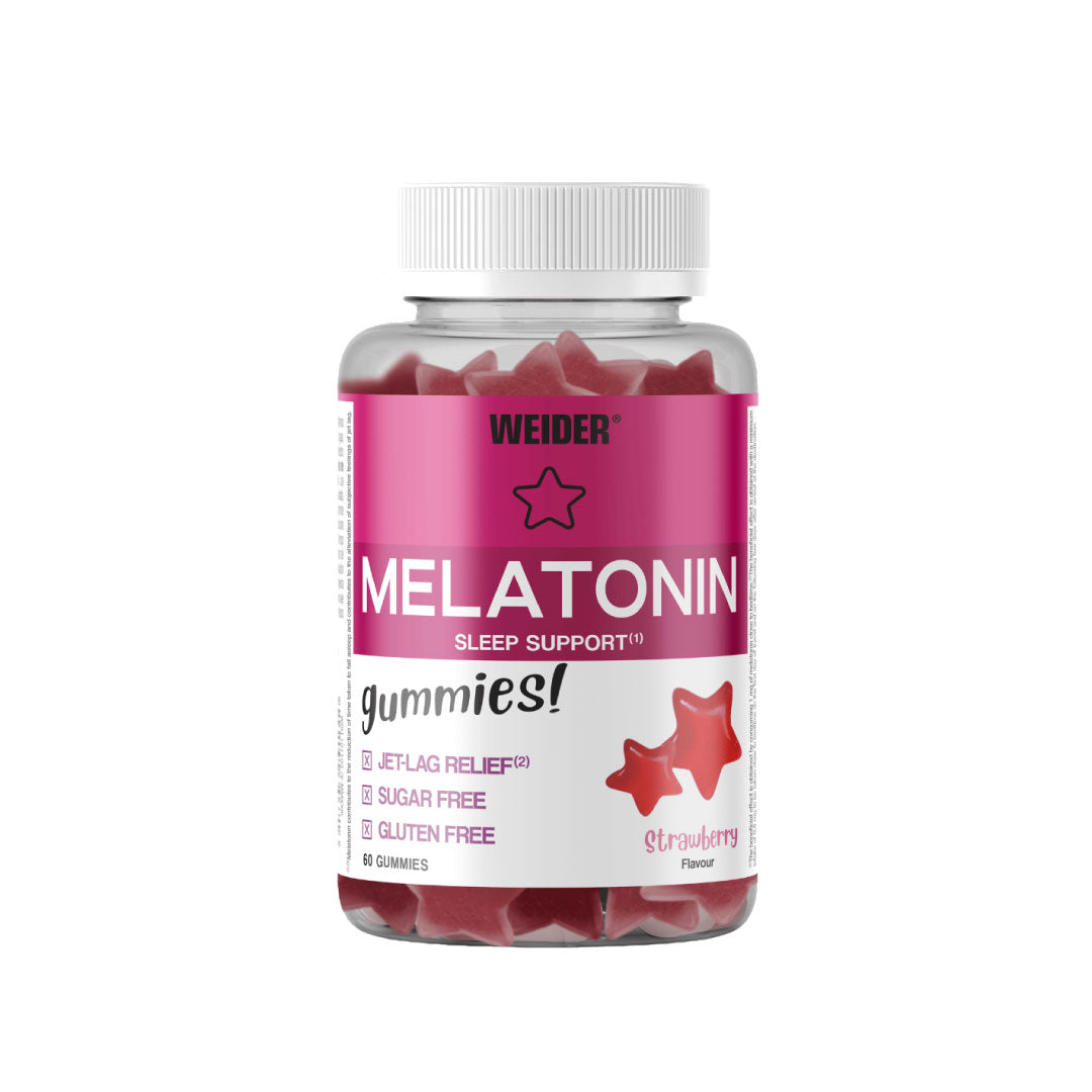 Gominolas con melatonina 60 unidades sabor fresa de Weider