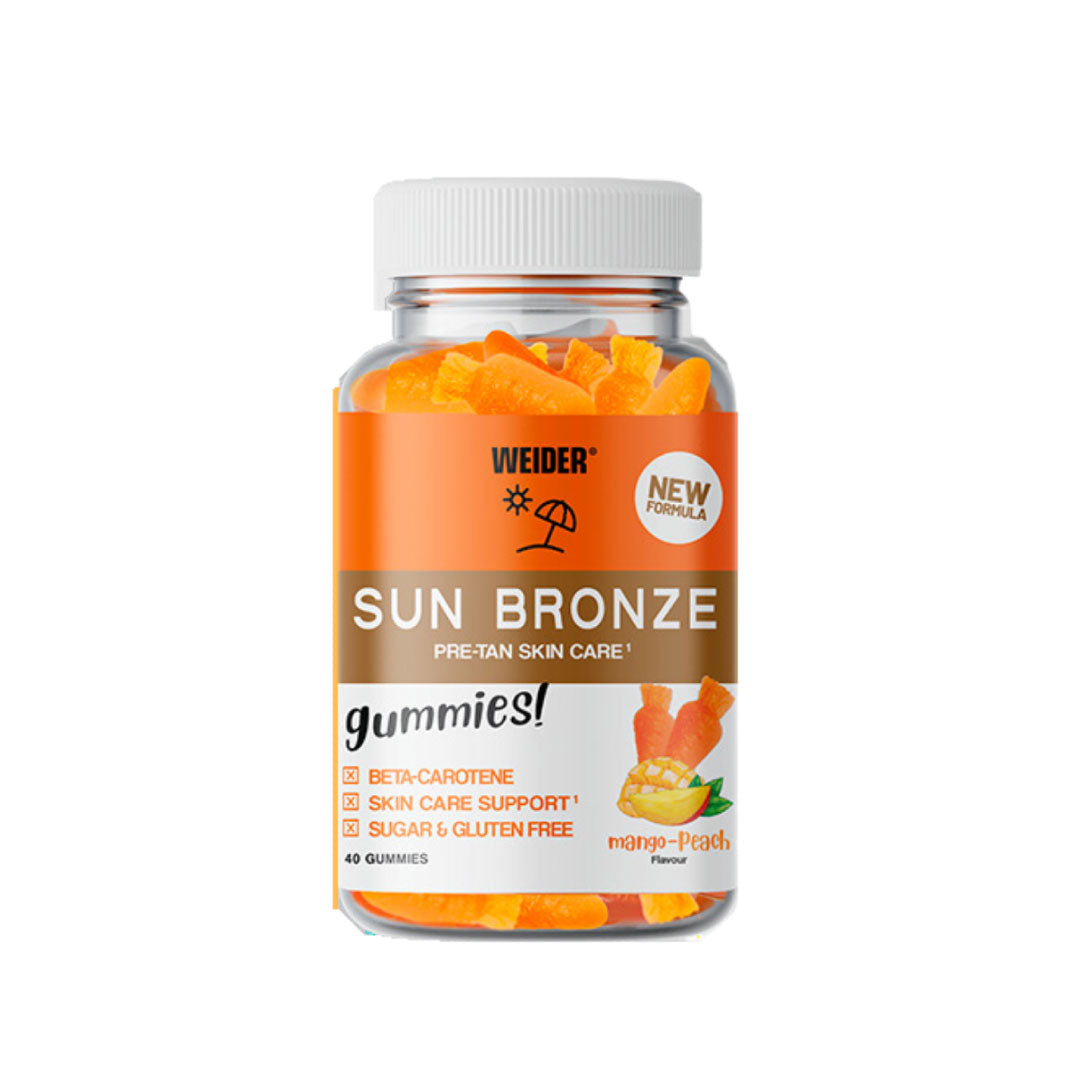 Gominolas para el cuidado de la piel pre-bronzeado 40 unidades de Weider