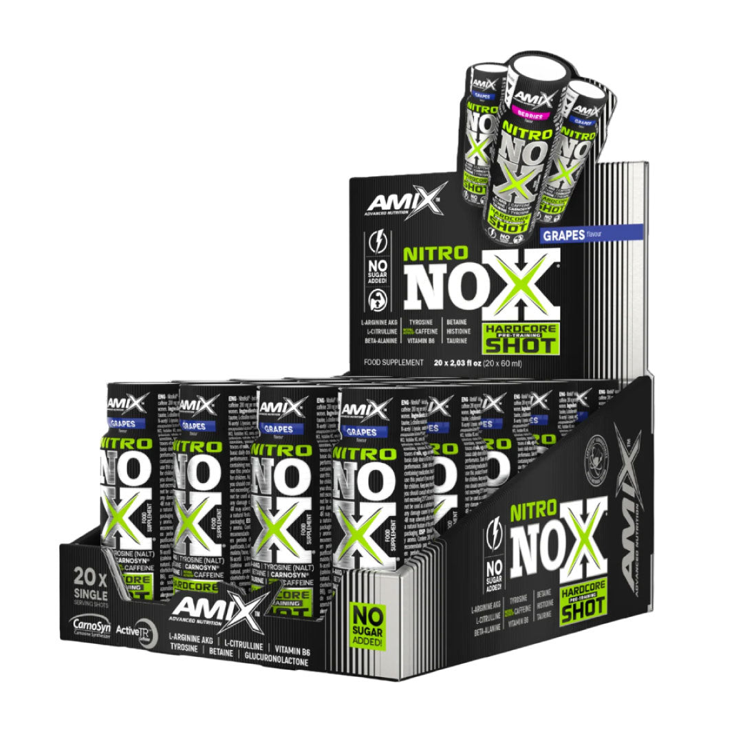 Pre-entreno NitroNox Shot (20u * 60ml) de Amix