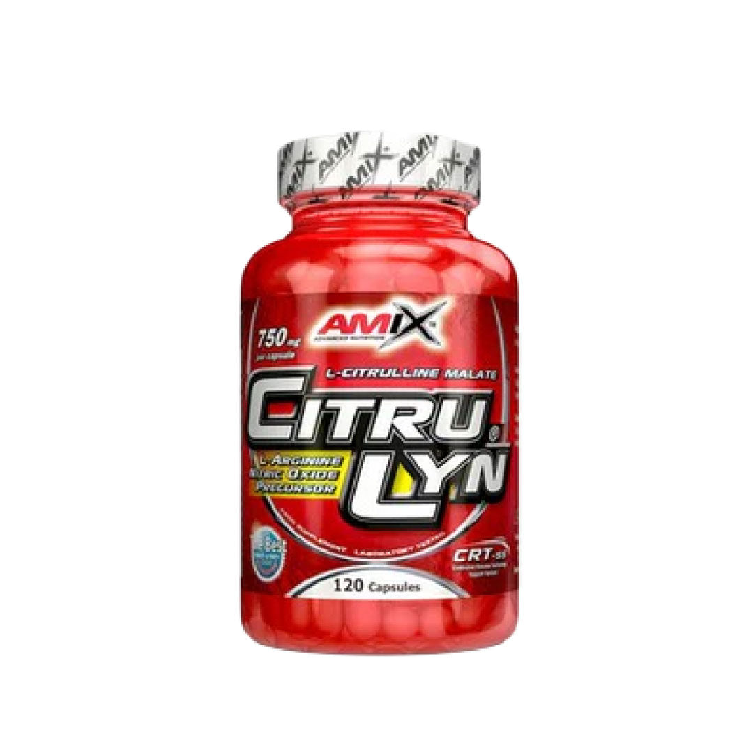 L-citrulina malato 750mg 120 cápsulas vegetales de Amix