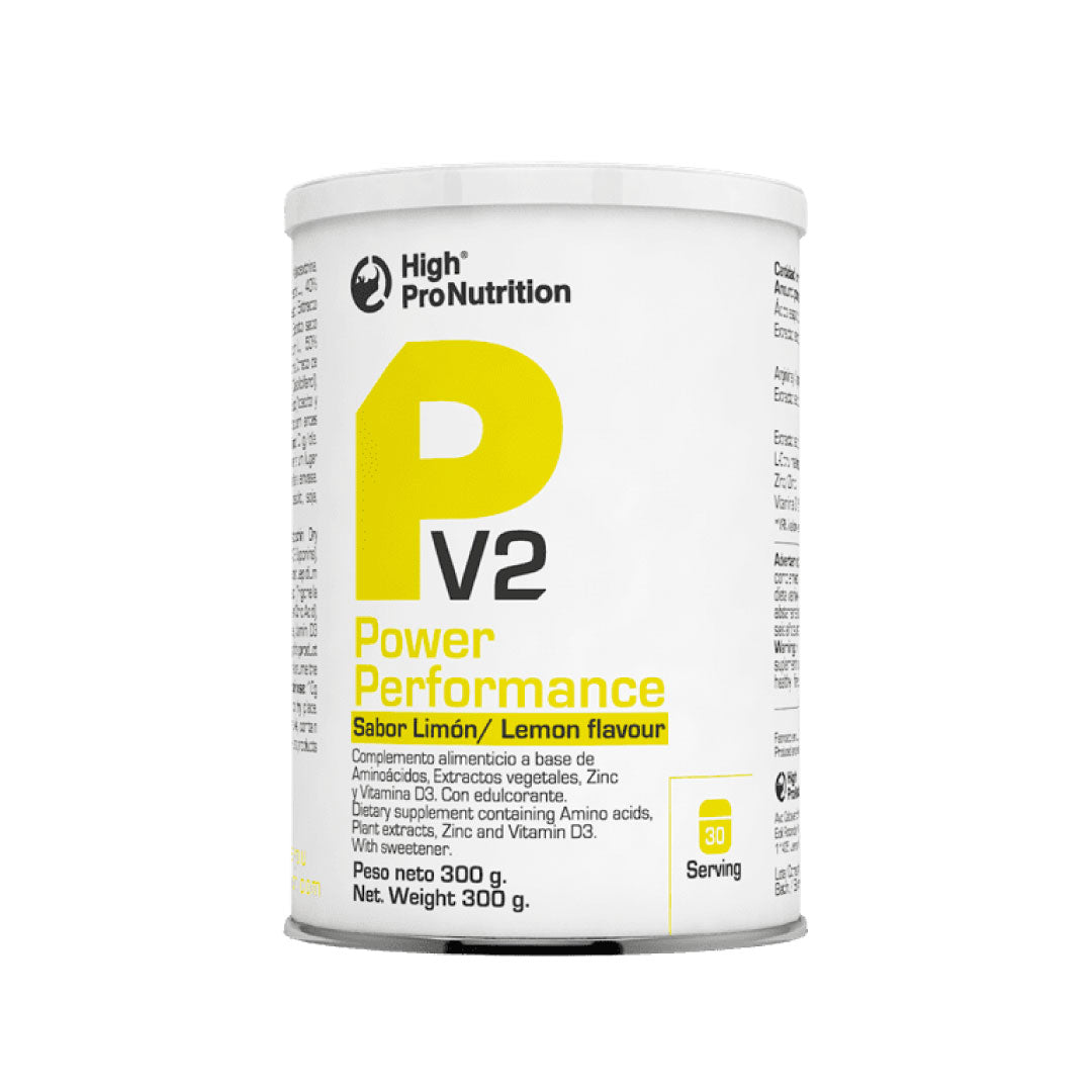 Precursor de la testosterona Power Performance 300g sabor limón de HP Nutrition