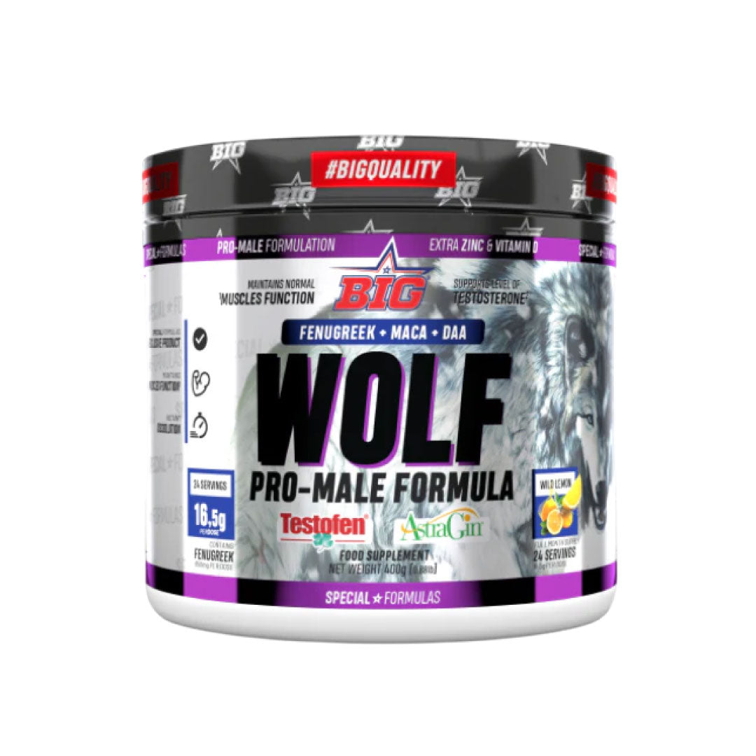 Precursor de la Testosterona 400g Wolf sabor Limón