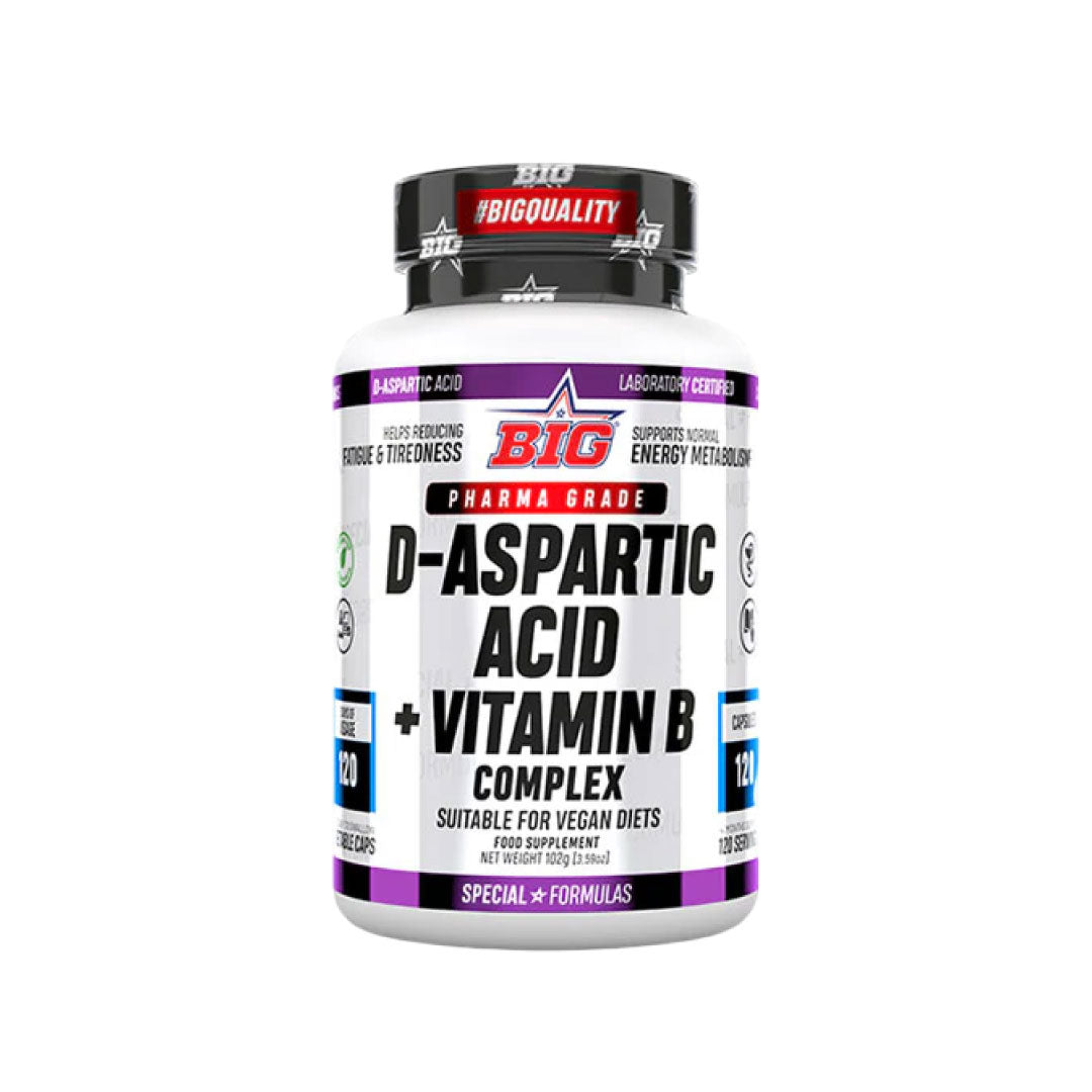 Precursor de la Testosterona con Ácido Aspártico y Vitamina B 120 Caps