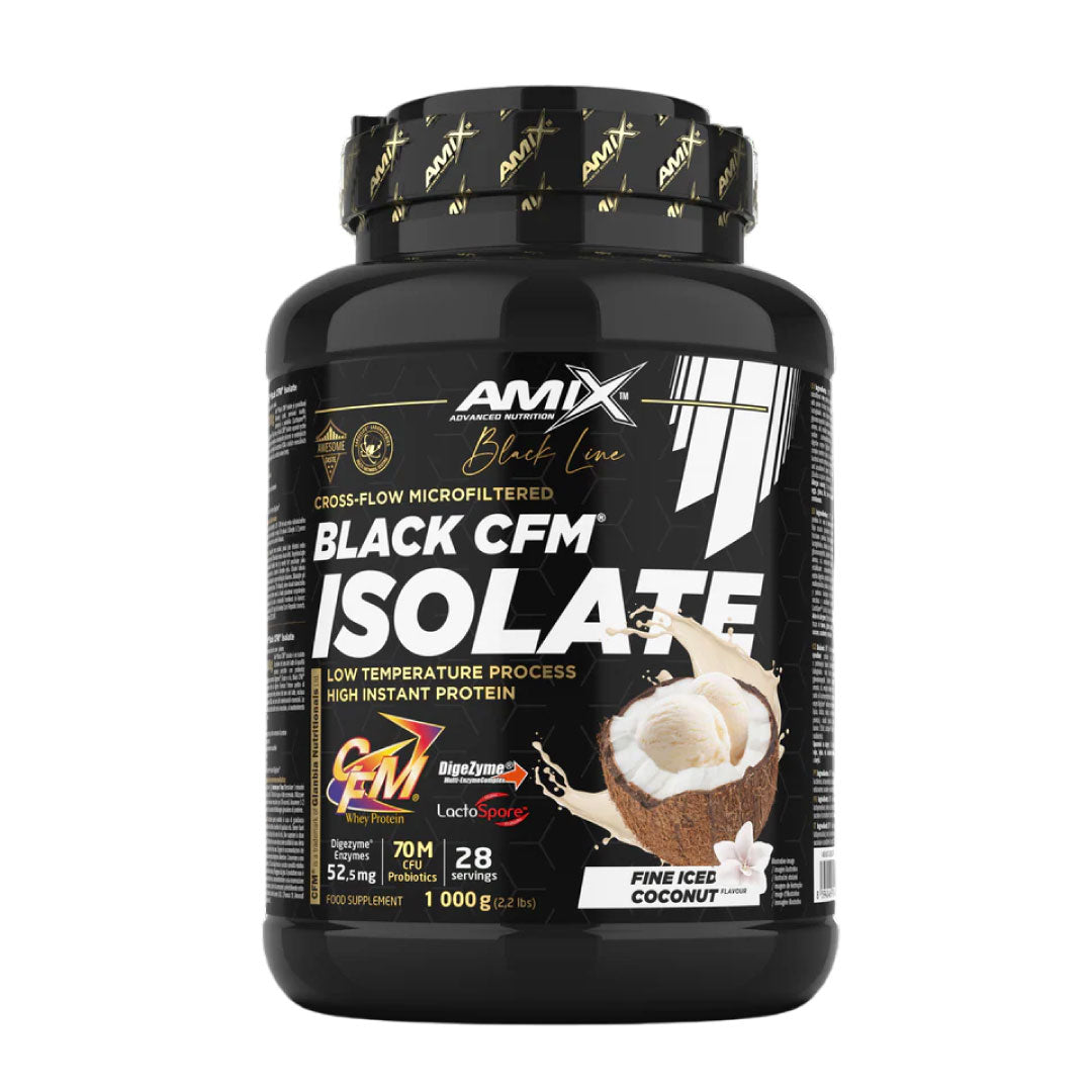 Proteína Isolada Black CFM 1kg de Amix