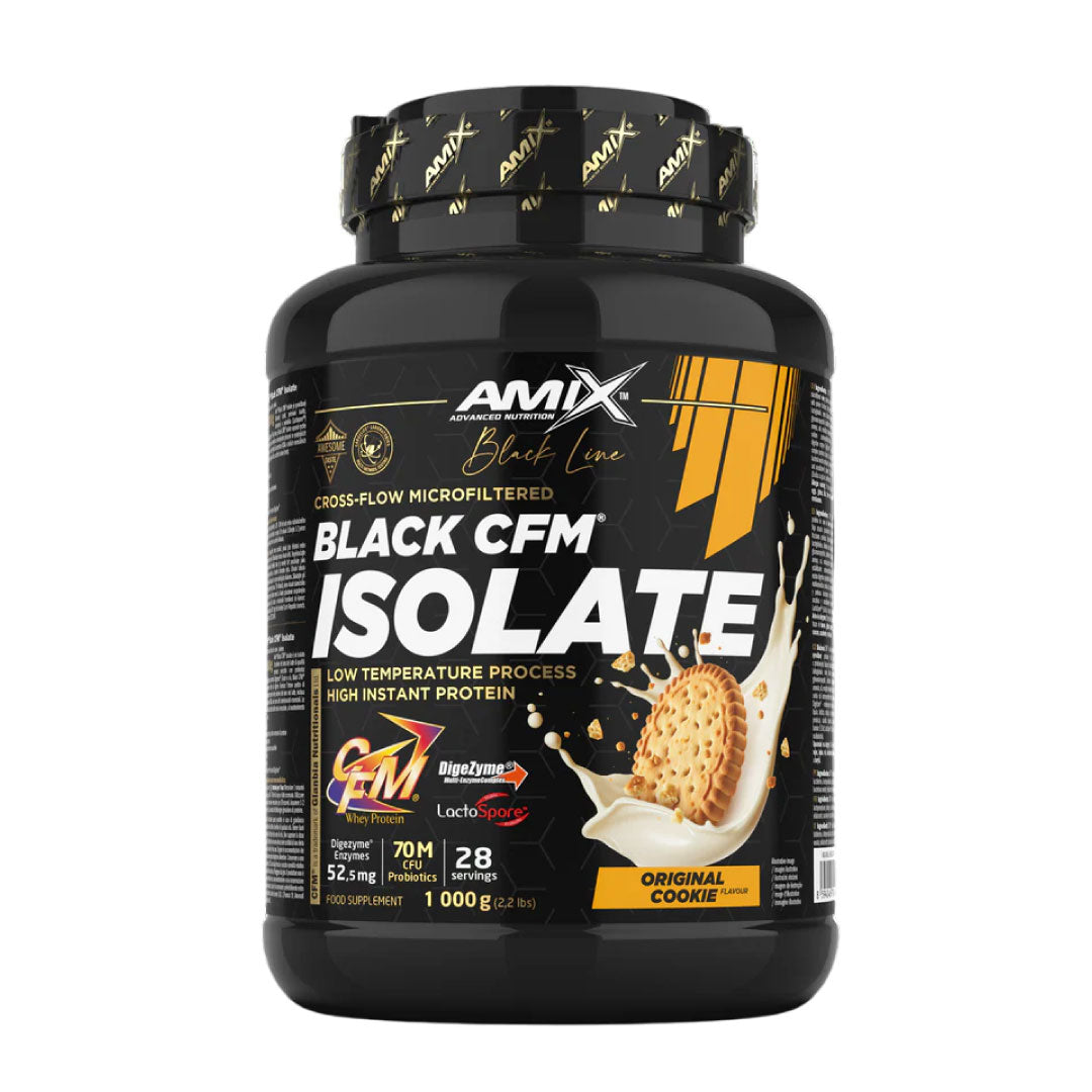 Proteína Isolada Black CFM 1kg de Amix