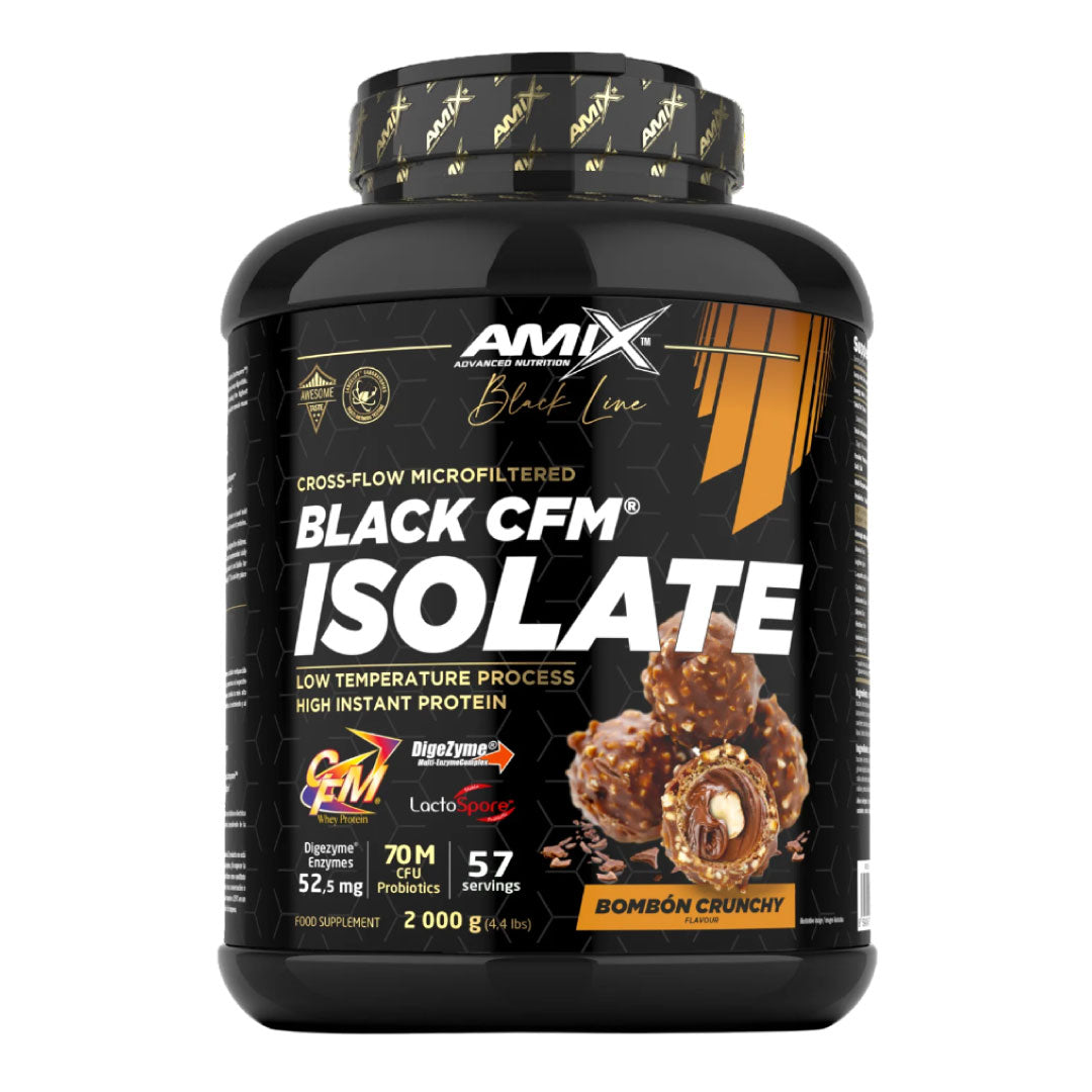 Proteína Isolada Black CFM 2kg de Amix