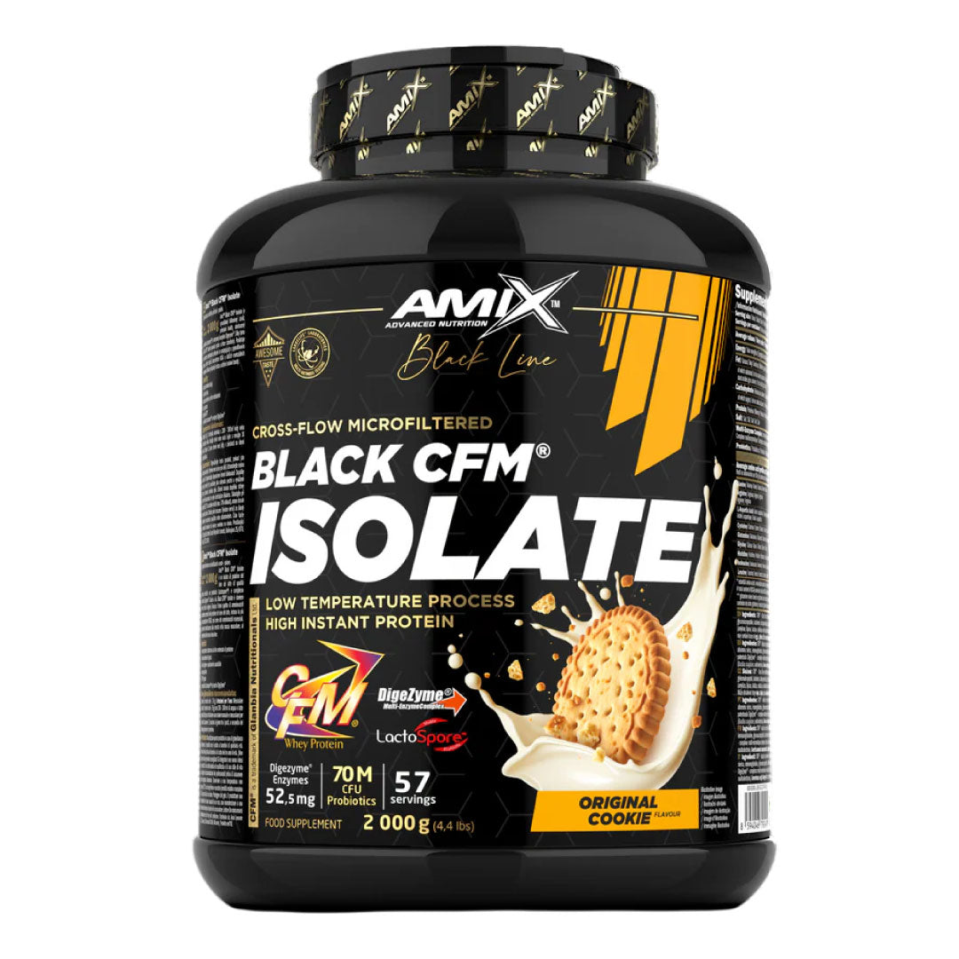 Proteína Isolada Black CFM 2kg de Amix