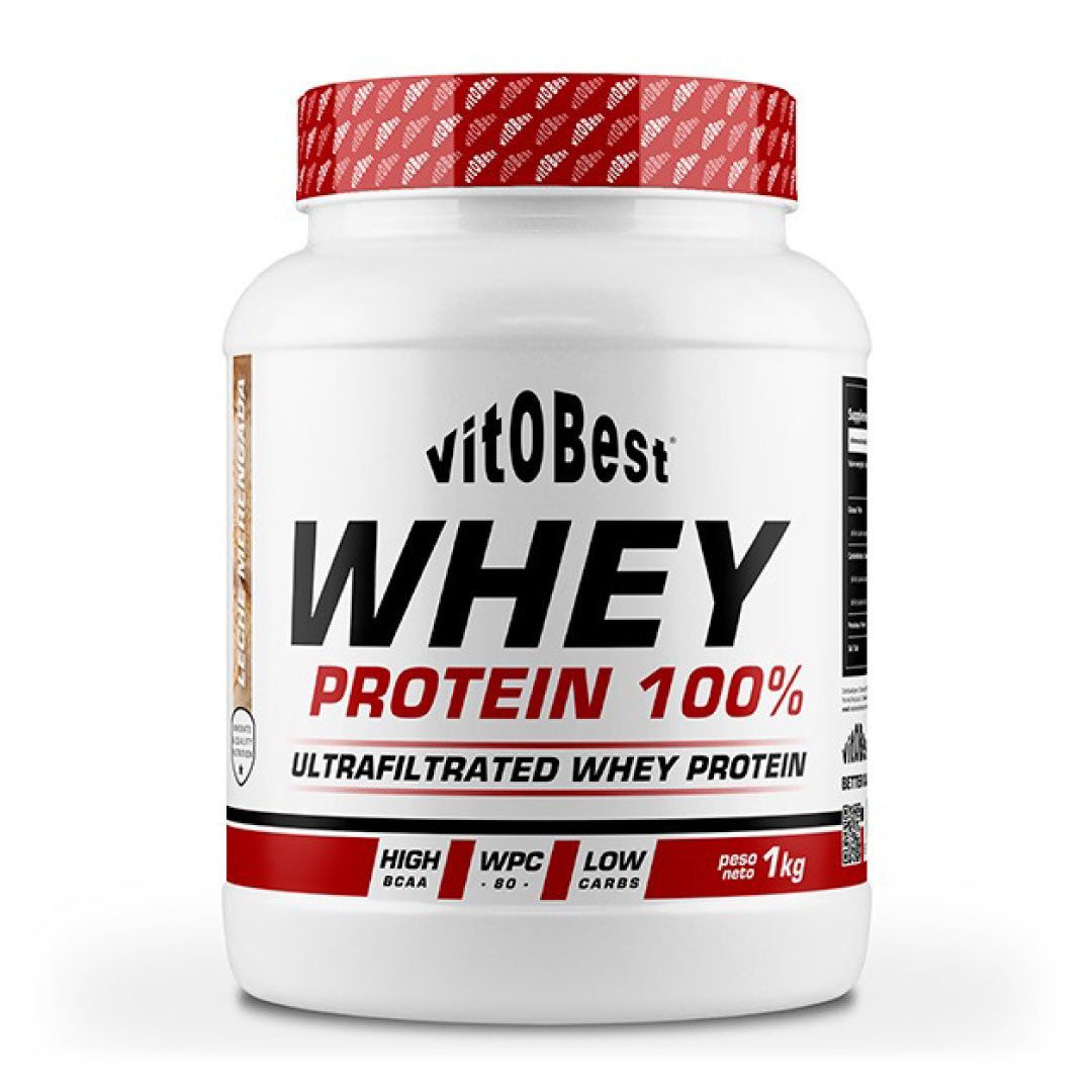 Proteína Whey 100% 1kg de Vitobest