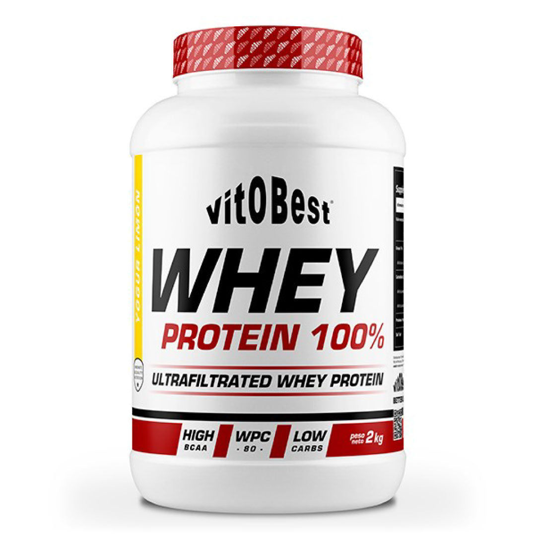 Proteína Whey 100% 2kg de Vitobest